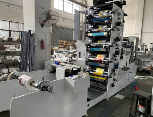 HCS-570-650 5 Colors Flexo Printing Machine