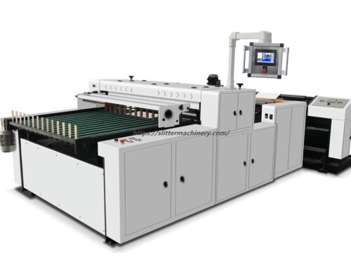 HKS-1100-1400-1600 conveyer stacker roll to sheet cutter